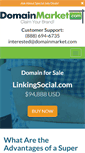 Mobile Screenshot of linkingsocial.com